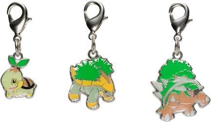 Actual product image Pokémon Pokemon Center - Turtwig, Grotle, Torterra key ring - 3 pieces