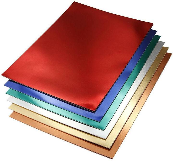 Produktbild Creativ Company Metallicpapier A4 sortierte Farben (280 g/m², 30 x)