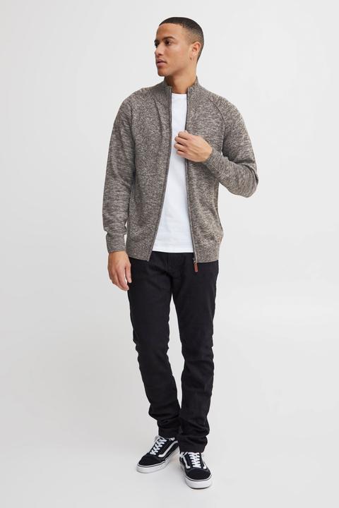 Immagine prodotto Blend Daniri Cardigan Maglione Maglia Con Bottoni Da Uomo Con Collo Alto Stampa (L)
