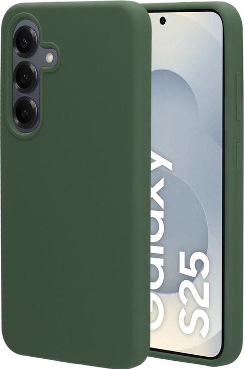Mobiparts Silicone Cover Samsung Galaxy S25 Forest Green (Samsung Galaxy S25)