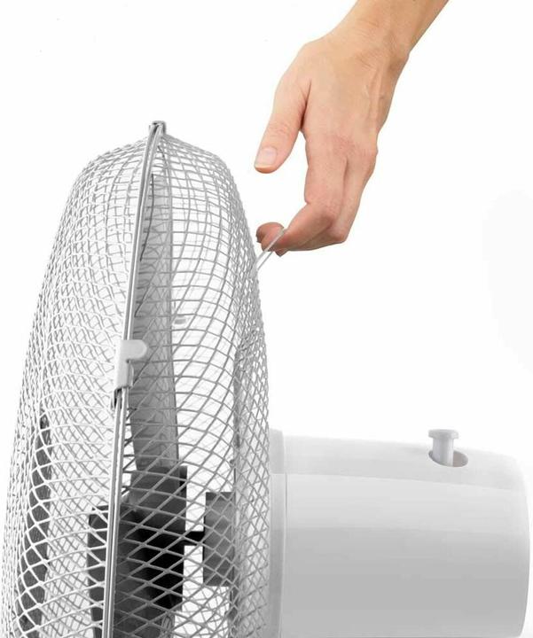 Actual product image Black & Decker Black+Decker BXEFD42E Table Fan BXDF42E, 40, Plastic White (54 dB)