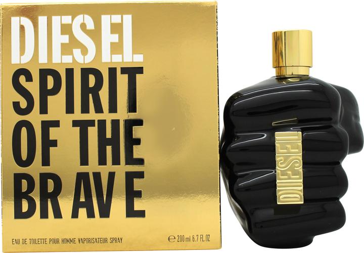 Actual product image Diesel Spirit of the Brave Eau de Toilette + Shower Gel + Shower Gel (Eau de toilette, 200 ml)