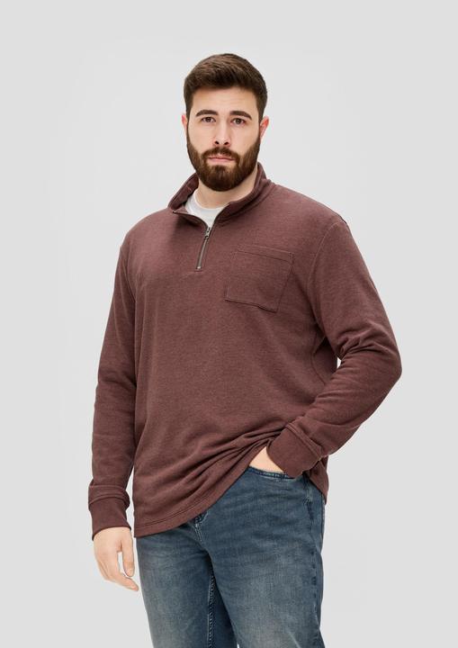 Actual product image s.Oliver Sweatshirt Sweatshirt mit Brusttasche (5XL)