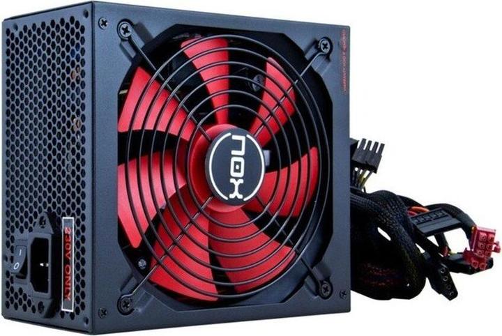 Actual product image Nox NXS650 Power Supply 650 W 20+4 pin ATX Black (650 W)