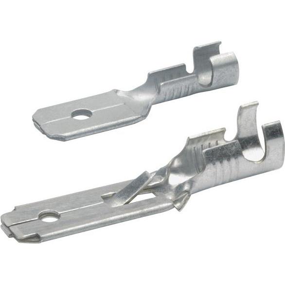 Klauke, Collegamento per cavi, Spina piatta