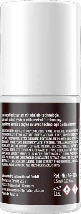 Produktbild Alessandro International Striplac UV Colour Espresso Yourself 6.5 ml (195 Espresso Yourself, UV-Gel Lack)