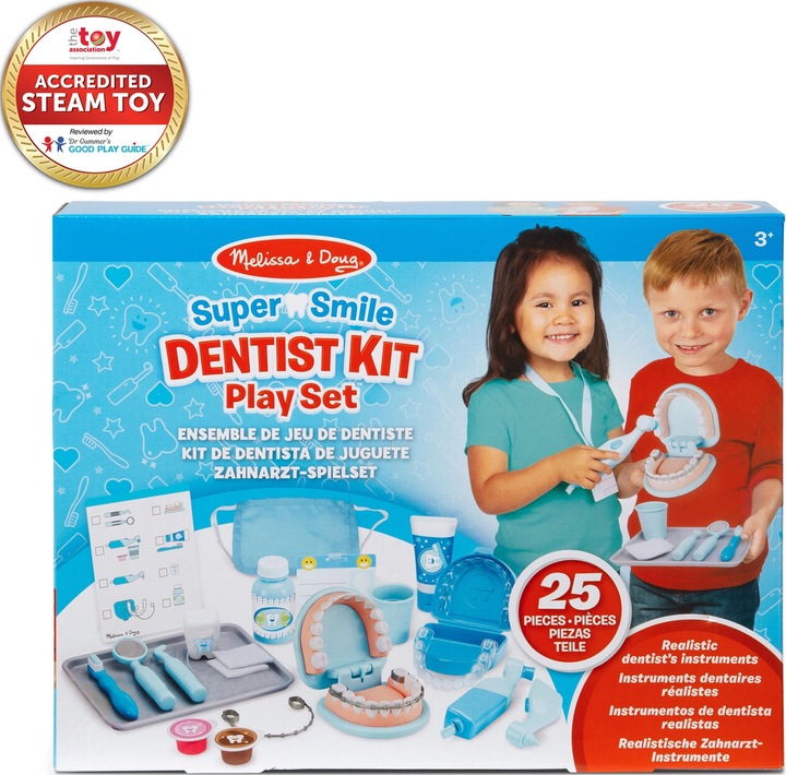 Actual product image Melissa & Doug Dentist set
