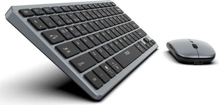 Actual product image Inca Keyboard IBK-572BT Blood. 2.4G Smart Grey (DE, Wireless)
