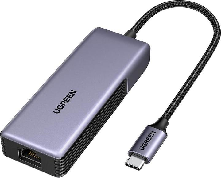 Ugreen - Wired LAN Adapter CM848 (35921) - Type-C to RJ45, 5GbE - Grey (USB 3.0 Standard-A Stecker)