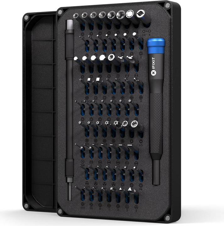 Actual product image iFixit Maco Precision Bit Set (Hexagon socket TX, Screw slot, Hexagonal, Tri-wing)