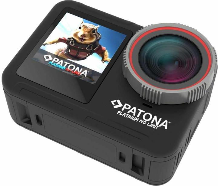 Produktbild Patona BIG SET Action Cam Life SL5 6K 90fps 64MP EIS 170° 7G Akkus+Dualladegerät+64GB Karte+Zubehör (30p, WLAN)