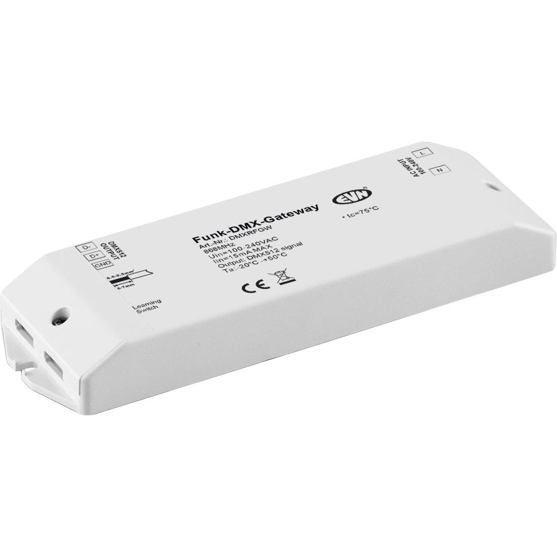 EVN-Lichttechnik Ricevitore di controllo radio DMX, Controllo illuminazione