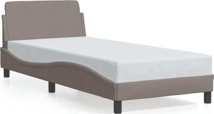 Image du produit VidaXL Cadre de lit avec tête de lit en tissu (90 x 190 cm)