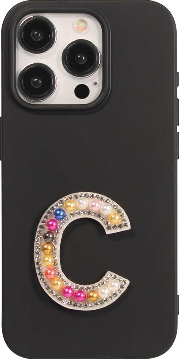Immagine prodotto PhoneLook Adesivi per smartphone 3D Perle arcobaleno lettera C