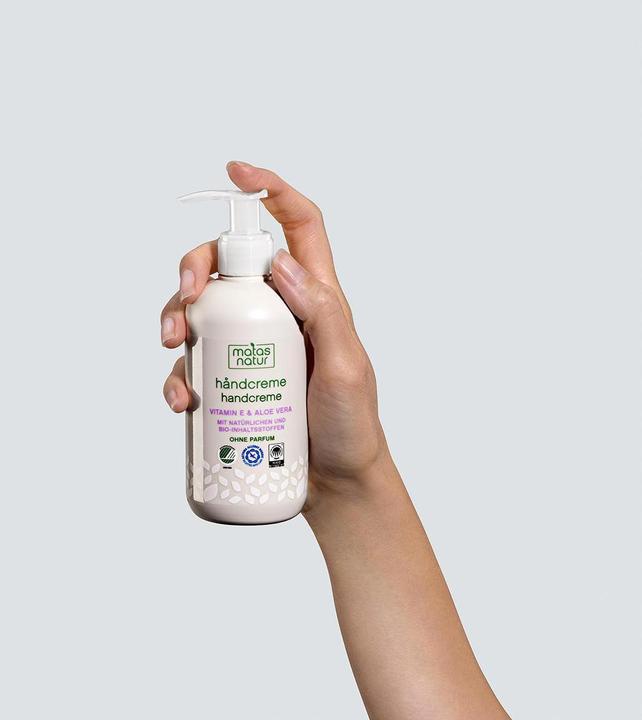 Immagine prodotto Matas Crema per le mani naturale con Aloe Vera Biologica e Vitamina E (240 ml)