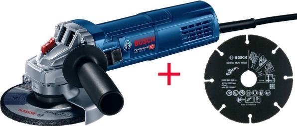 Productafbeelding Bosch Professional SZLIFIERKA KĄTOWA 125mm 900W GWS 9-125S + TARCZA MULTI WHEEL