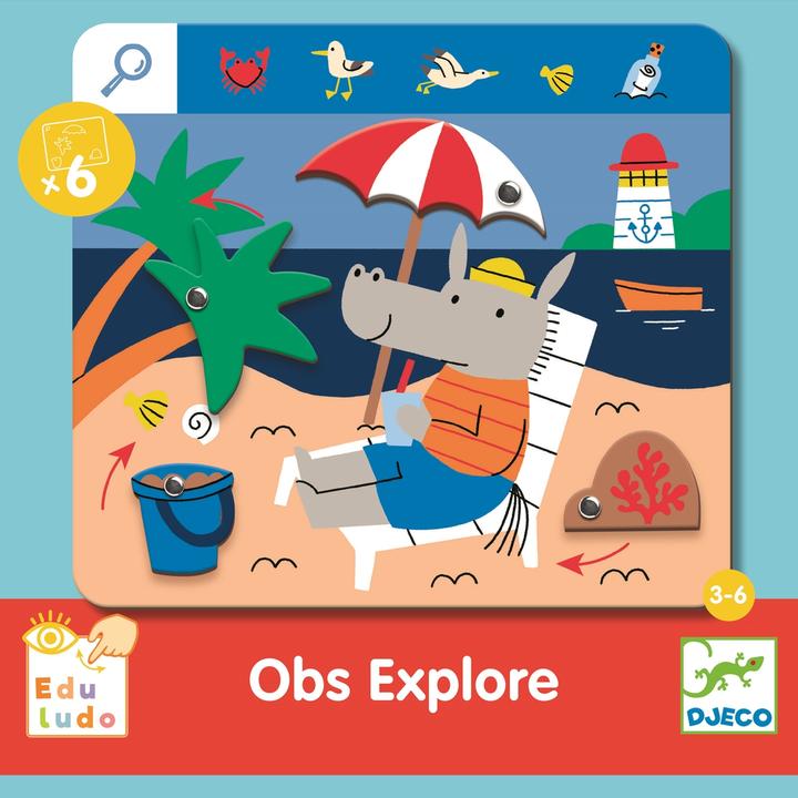 Actual product image Djeco Eduludo Obs Explore (mult)