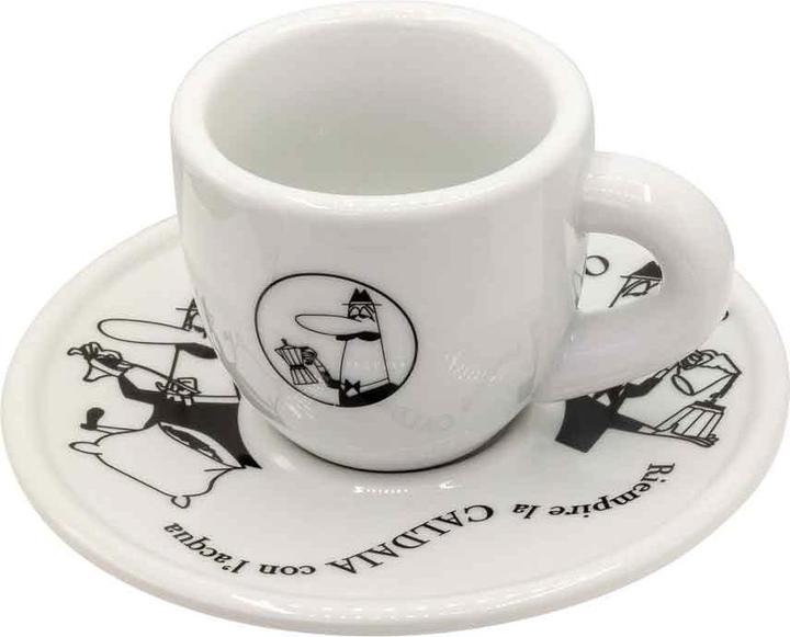 Produktbild Bialetti Y0TZ033 Set 4 Mokatassen Carosello (50 ml, 4 x)