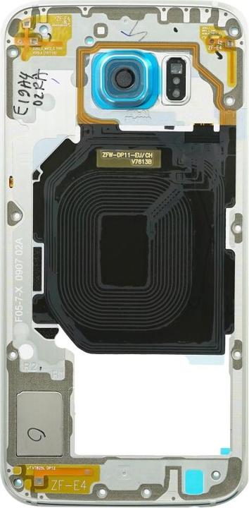 Actual product image Samsung Galaxy S6 G920F middle frame blue (Samsung Galaxy S6)