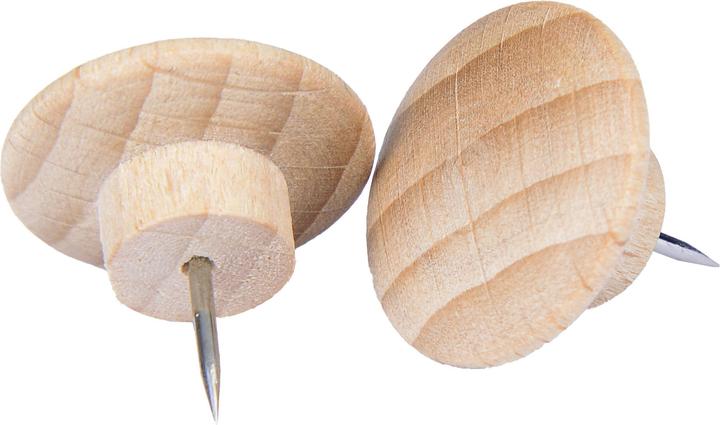 Image du produit Legamaster Reissnägel Push Pins Holz, 25 Stück (25 pièce(s), 18 mm)