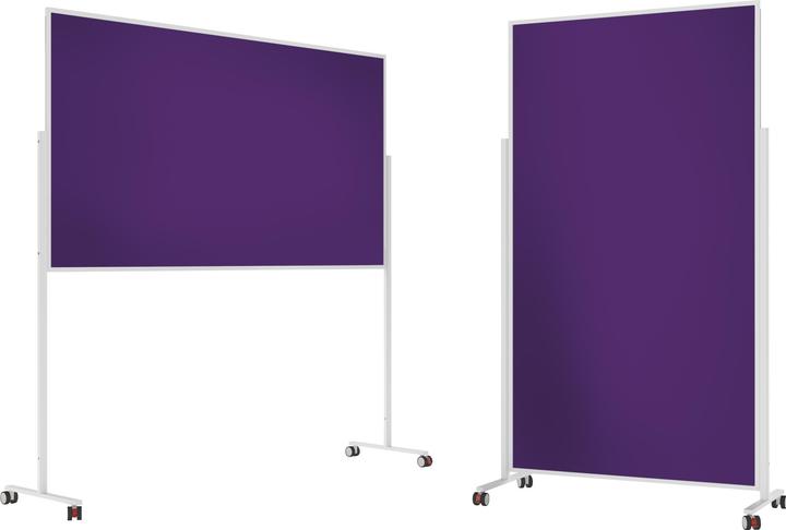 Immagine prodotto Magnetoplan MAGNETOP. Lavagna per presentazioni di design VP 1181111 Feltro, viola 1000x1800mm (101 x 180 cm)
