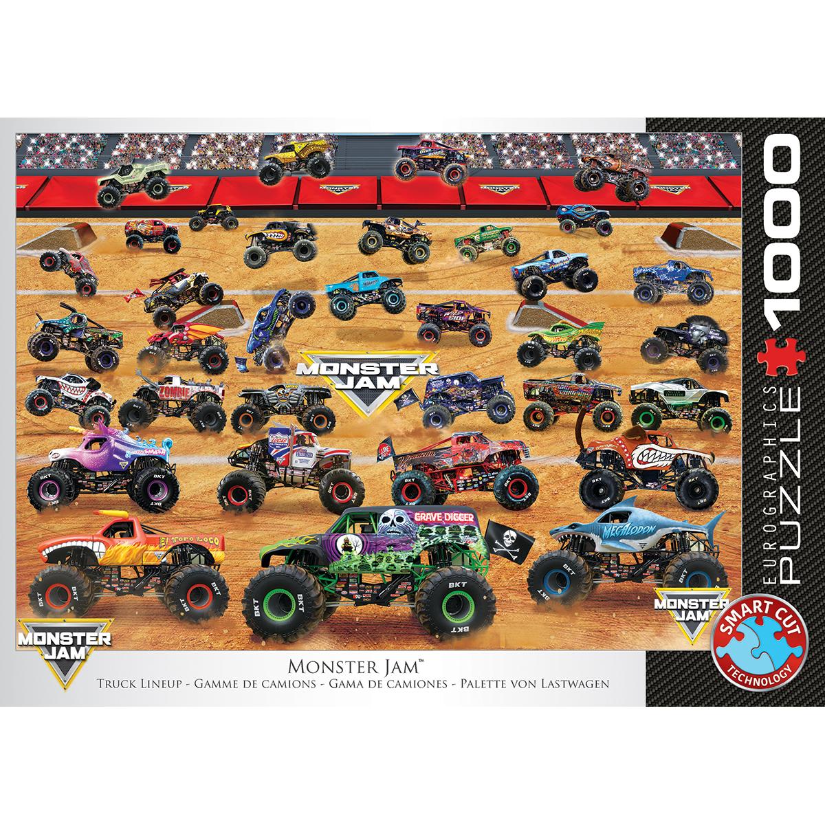 Eurographics Monster Jam Truck Lineup (1000 Teile)