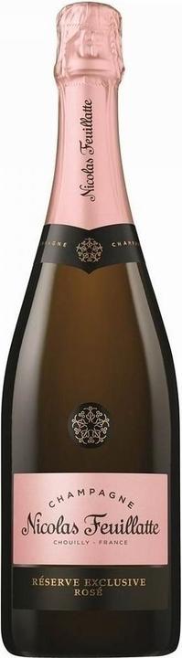 Produktbild Baur au Lac Vins Nicolas Feuillatte Rosé Réserve Champagner 0.75l (1 x 75 cl)