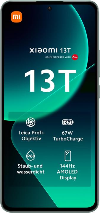 Actual product image Xiaomi 13T (256 GB, meadow green, 6.67", Dual SIM, 5G)