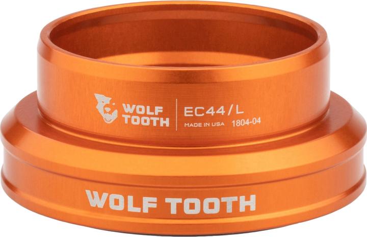 Image du produit Wolf Tooth Base du jeu de direction Premium, 1.5", EC44/40, orange