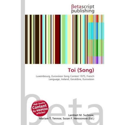 Toi (Song), Fachbücher