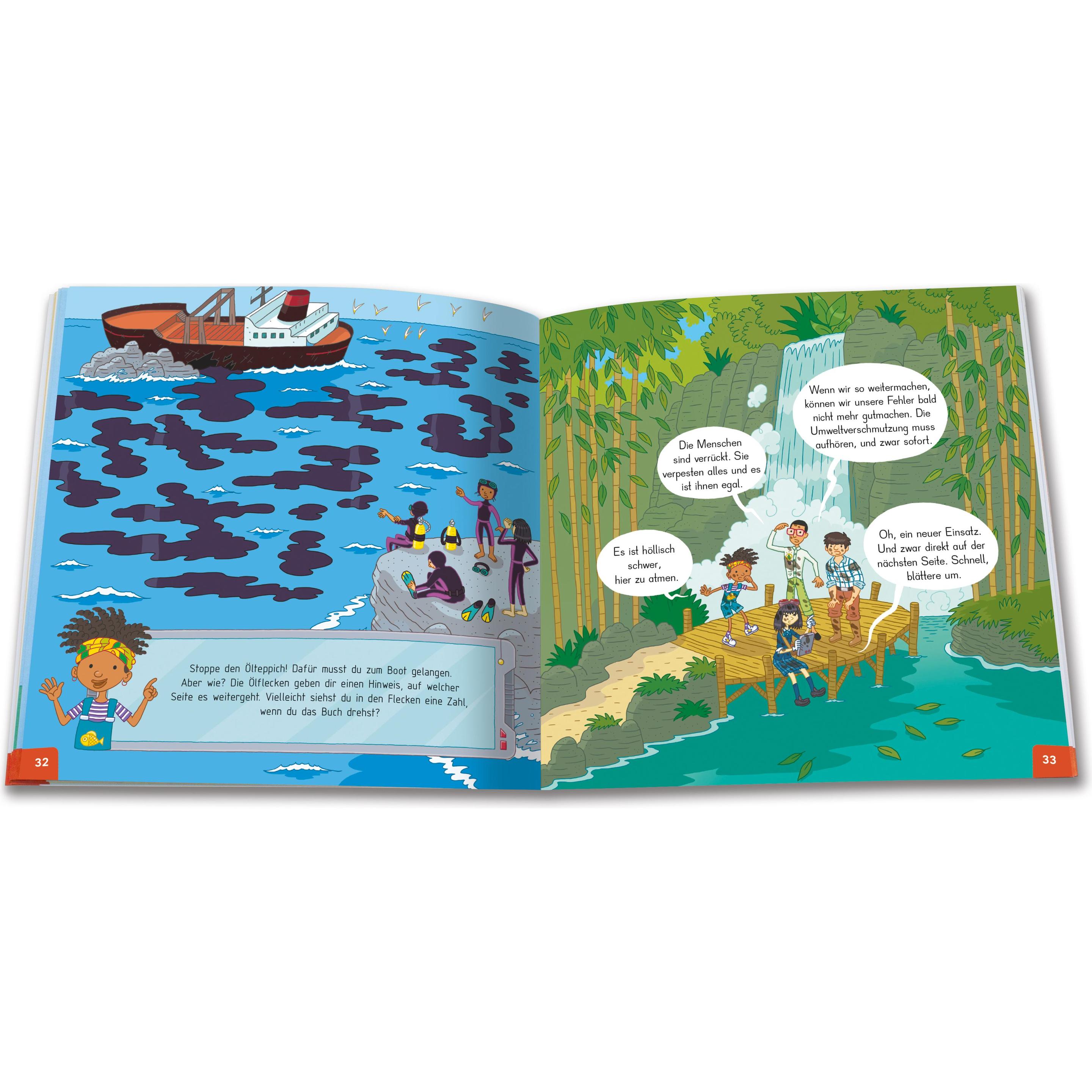 Thumbnail - Escape Natur. Rettungsmission Erde, Kinderbücher von Laurine Gautier, Sonja Fiedler-Tresp, Damien Catala, Thomas Jacquet