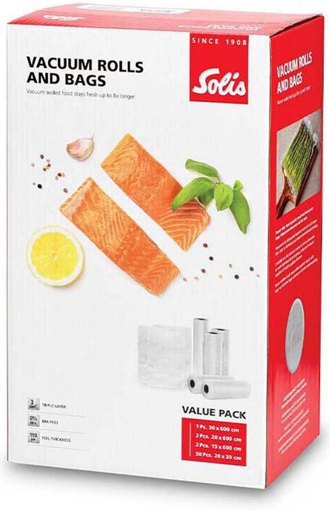 Produktbild Solis Value Pack Folien und Beutel (55x)