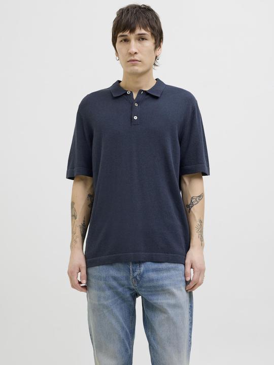 Actual product image Jack & Jones Jjeemil Knit Relaxed Polo Ss Sn (XXL)