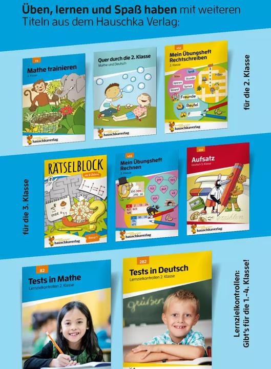 Produktbild Mein Übungsheft Rechnen - 2. Klasse, A5-Heft (Deutsch, Joshua Schulz, Mascha Greune, 2022)