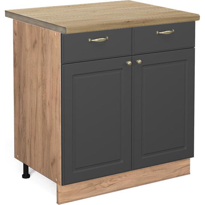 Vicco, Regal, Küchenunterschrank Fame-Line (80 x 60 x 81.5 cm)