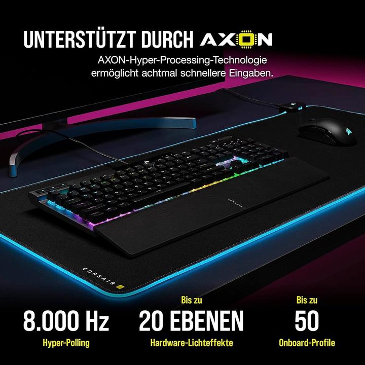 Produktbild Corsair K70 RGB Pro (DE, Kabelgebunden)