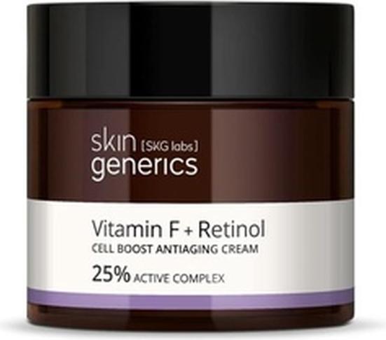 Actual product image Skin Generics Cell-Boost Regenerating Cream with Vitamin F and 25% Retinol - EU SKG (Night cream)
