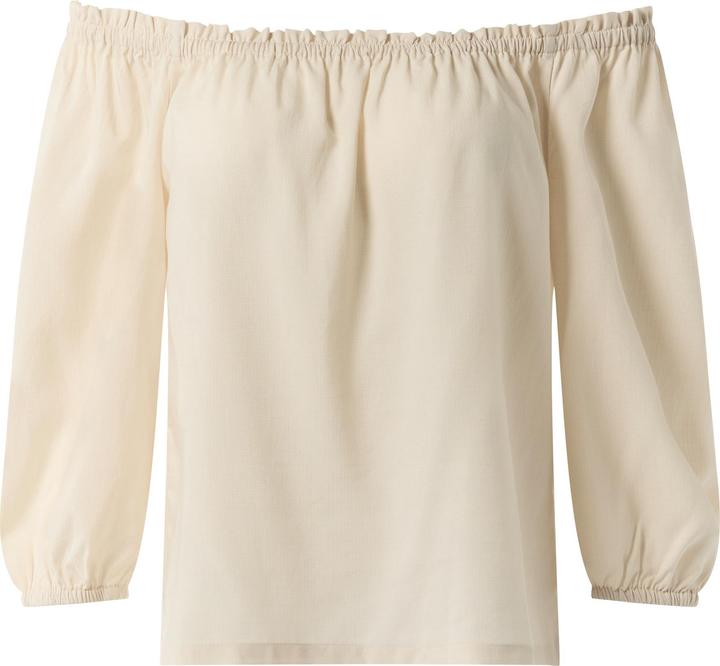 Immagine prodotto Comma Bluse Carmen-Bluse aus Lyocellmix mit elastischem Ausschnitt (40)