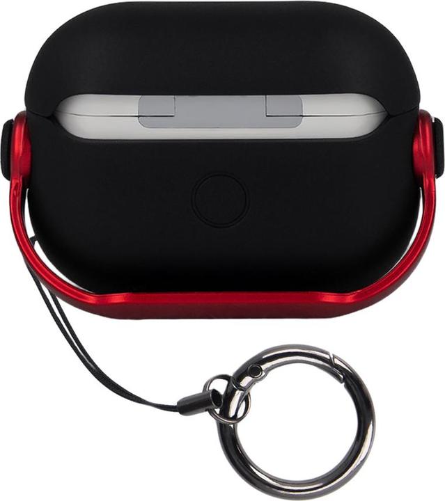 Actual product image OEM Case for Airpods Pro Headset red (Headphone bag)