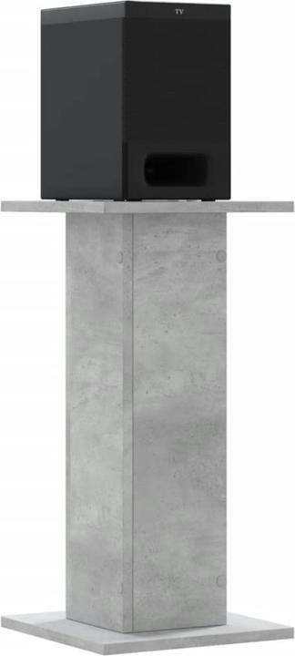 Actual product image vidaXL Speaker stand 2 pcs. 30 x 30 x 60 cm (1 pair, Stand, Not movable)