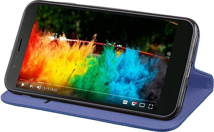 Produktbild König Design Handyhülle für Samsung Galaxy A71 5G Schutztasche 360 Grad Cover Wallet Blau Neu (Samsung Galaxy A71 5G)