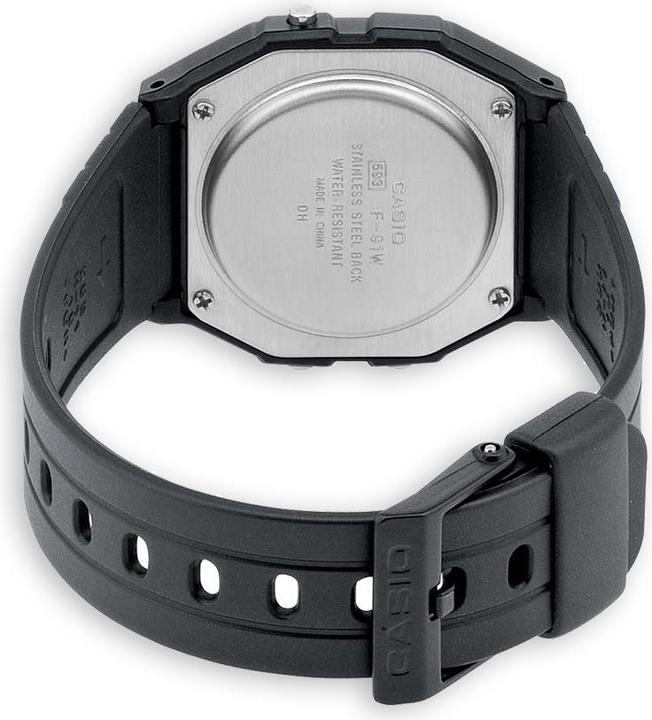 Actual product image Casio F-91w-1yer (Digital watch, 33.20 mm)