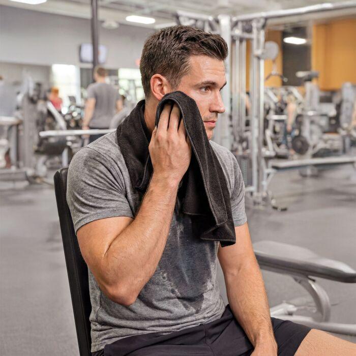 Actual product image Vedia Sporttücher Microfaser 2er-Pack (50 x 100 cm)