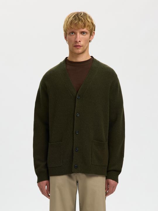 Actual product image Selected Wollmix Strickjacke (XXL)