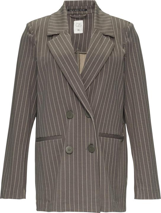 Actual product image S.Oliver Indoor-Blazer Oversized-Blazer mit Nadelstreifen (44)