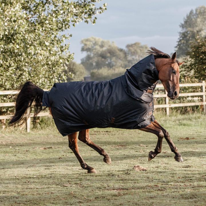 Produktbild Kentucky Horsewear Weidedecke Turnout All Weather Waterproof Classic 0g ohne Halsteil- (145 cm)