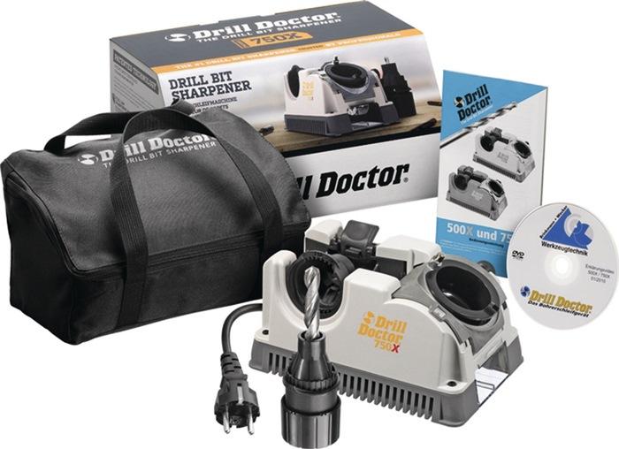 Produktbild Drill Doctor Bohrerschleifgerät Drill-Doctor DD-750X (Tasche) Schleifbereich 2,5-19,0mm (Bohrerschärfer)