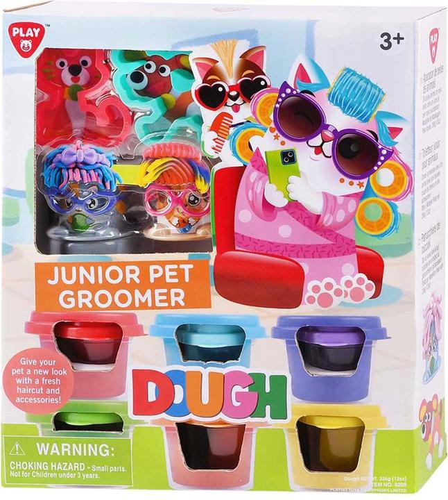 Produktbild PlayGo Junior Tierpflege-Tonset - 6 Tontöpfe