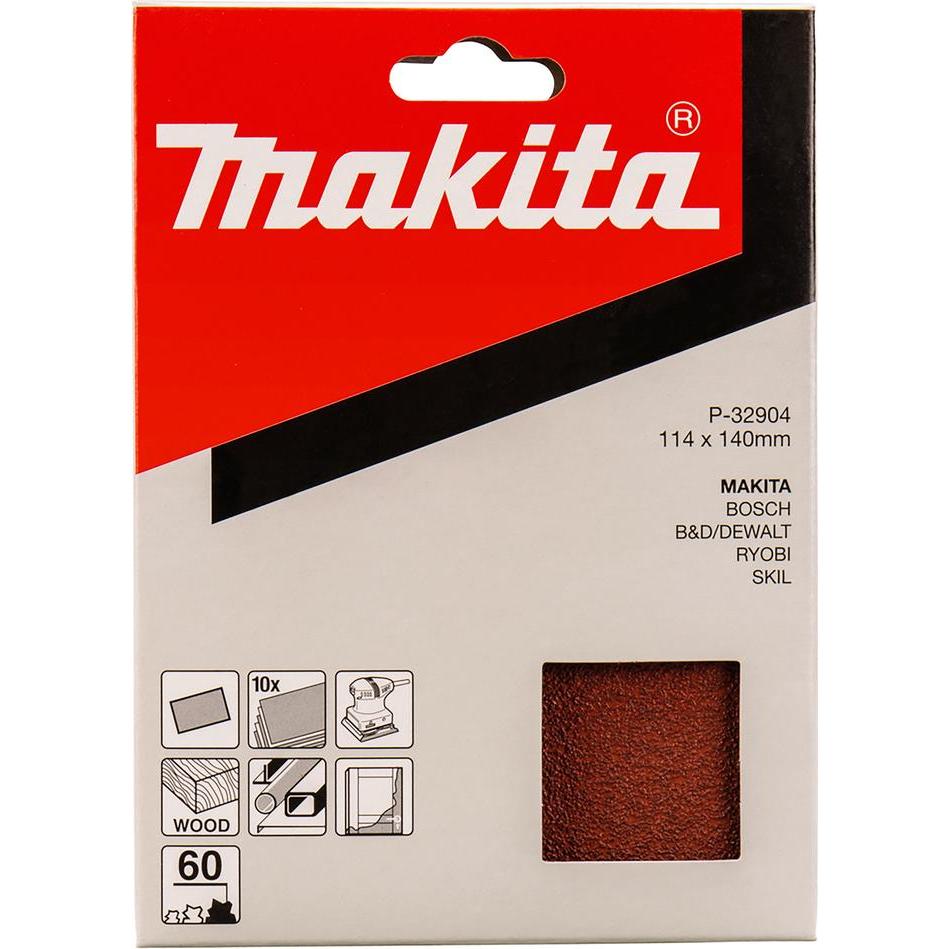 Thumbnail - Makita, Schleifmittel, Schleifpap. 114x140mm K60 (60er)