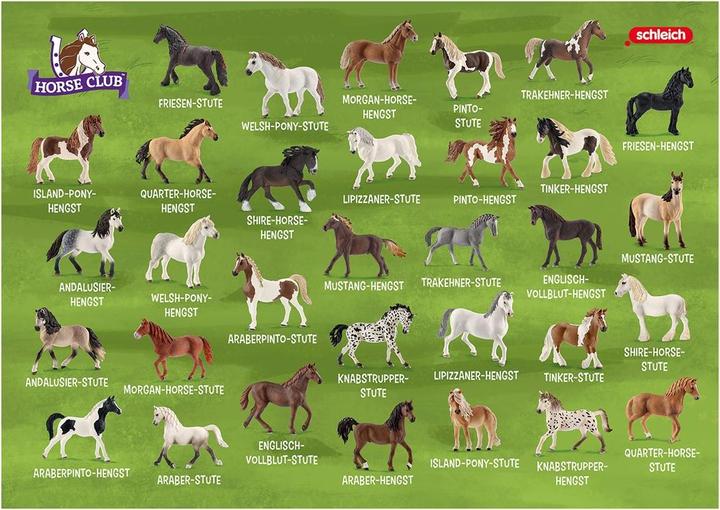 Image du produit Schmidt Spiele Horse Club Couples de chevaux Boîte métal (Allemand)